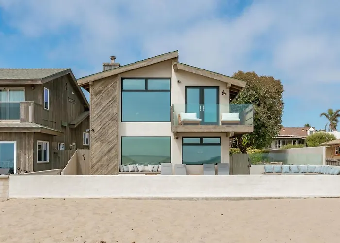 Luxury Modern Designer Beach House On Sand W/ Pool